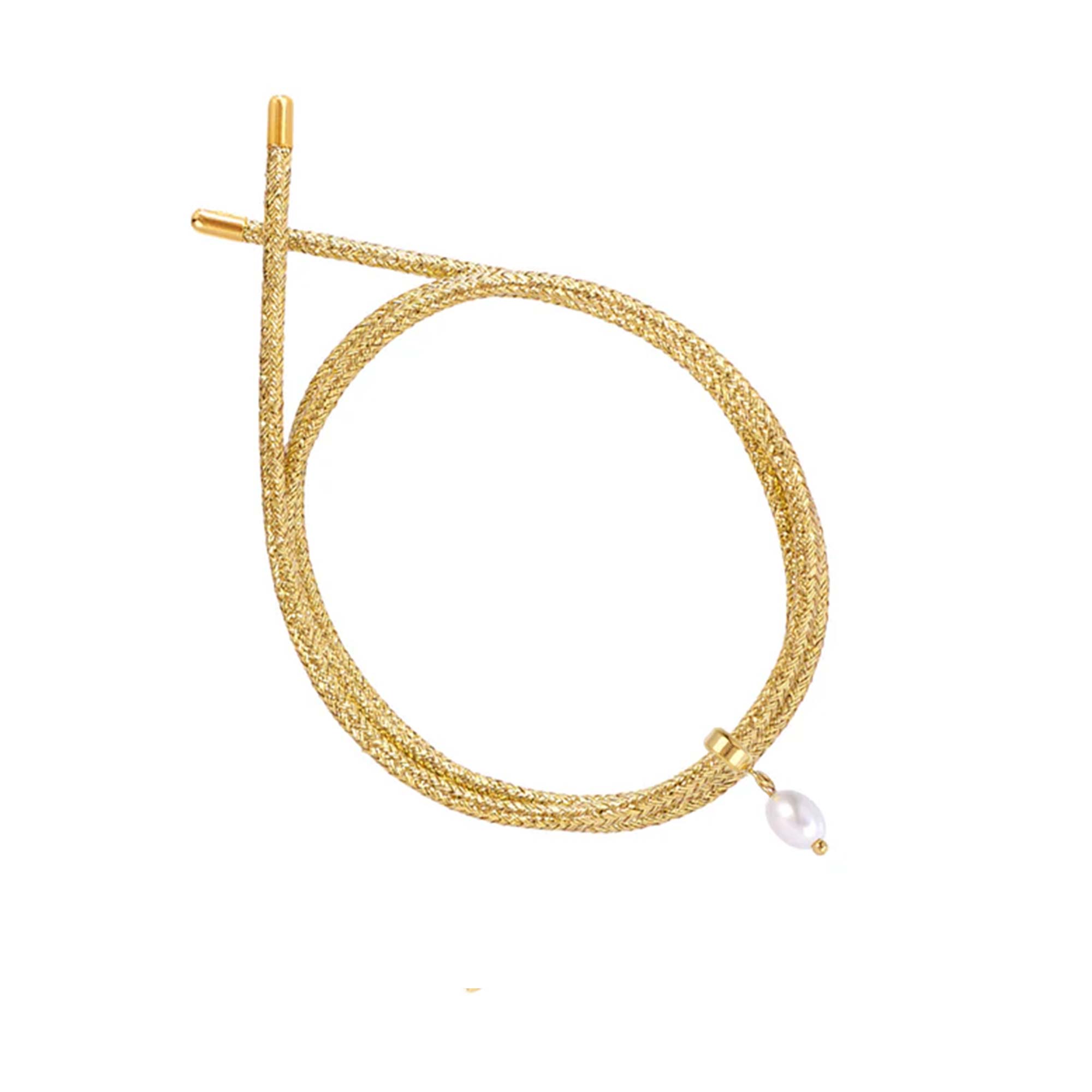 Charm Perla Redonda Gold - Imagen 2