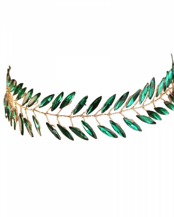 Chocker Espiga Cristal Verde