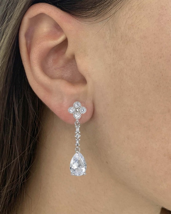 Pendientes Arpels Plata