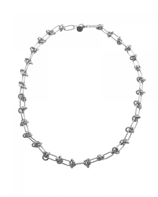 Collar Nudos Acero
