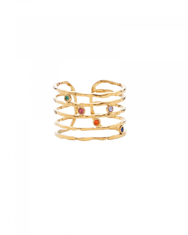 Anillo Cinco Colors Gold