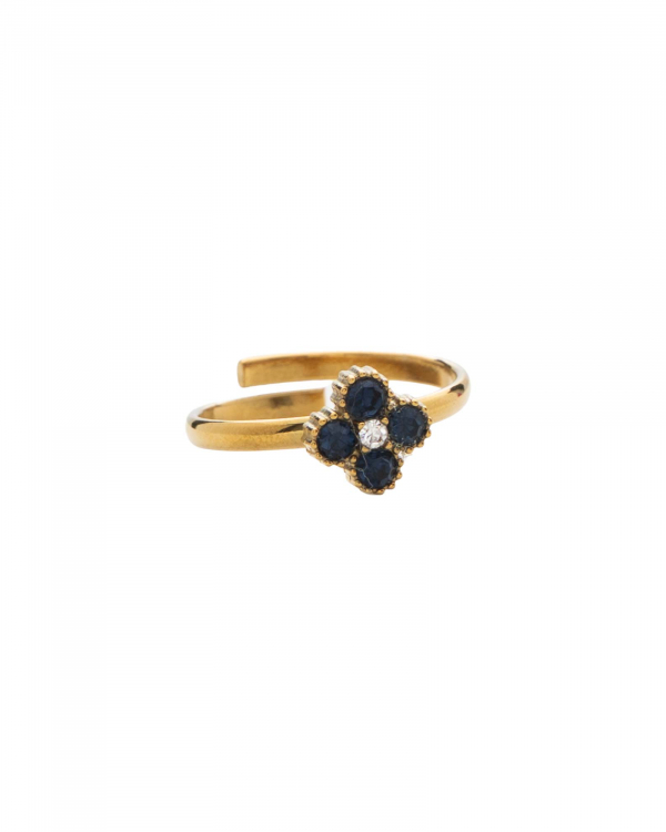 Anillo Perlee Azulón Gold