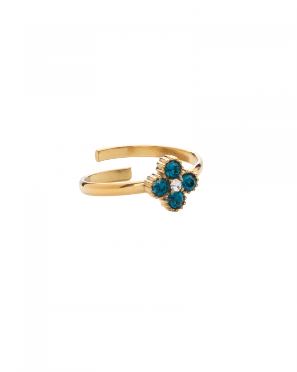 Anillo Perlee Turquesa Gold