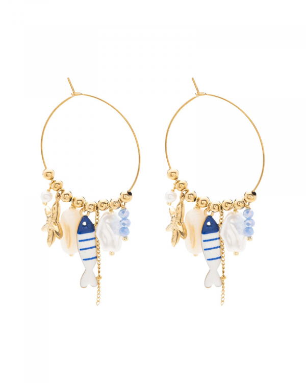 Aros Mare Pez Gold