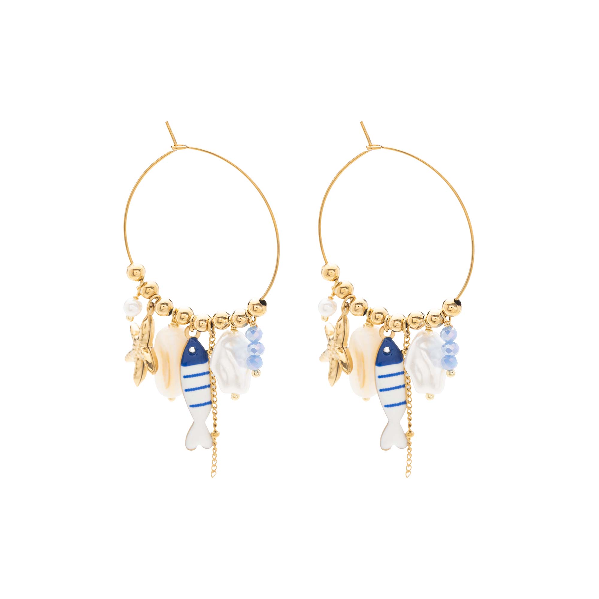 Aros Mare Pez Gold