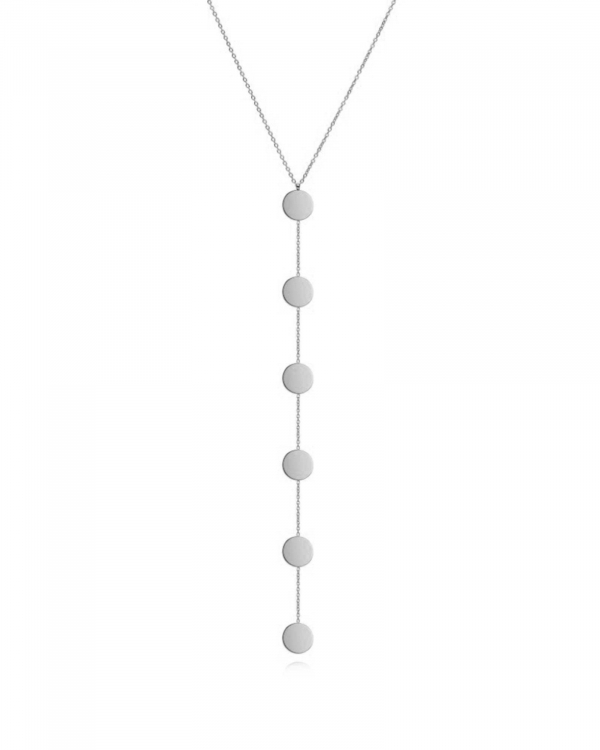 Collar 6 Círculos Vertical Acero