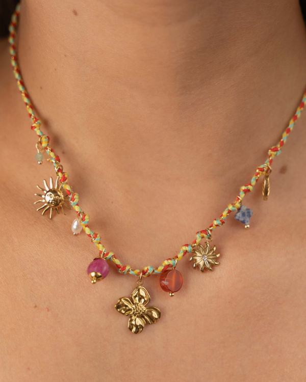 Collar Coflor Gold