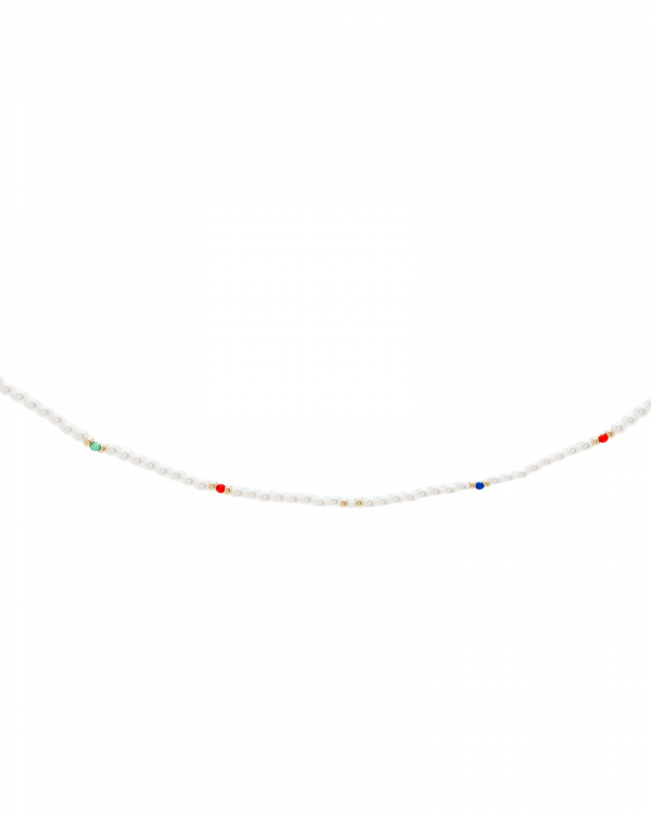 Collar Perlitas Colors Gold