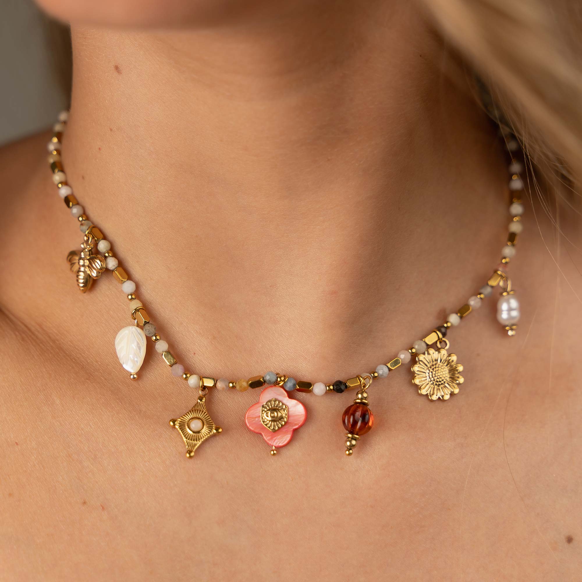 Collar Primavera Gold