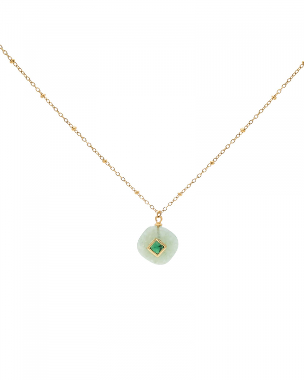 Collar Romeo Green Gold