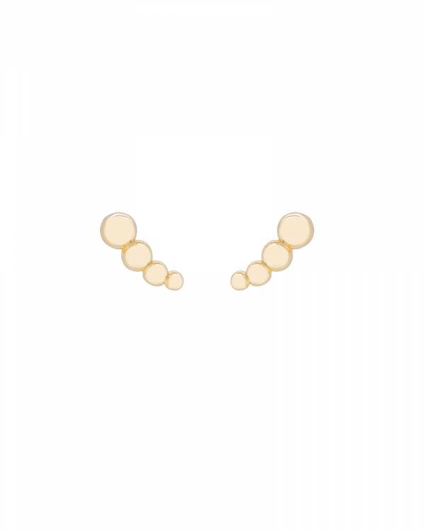 Pendientes Cuatro Bolas Oro