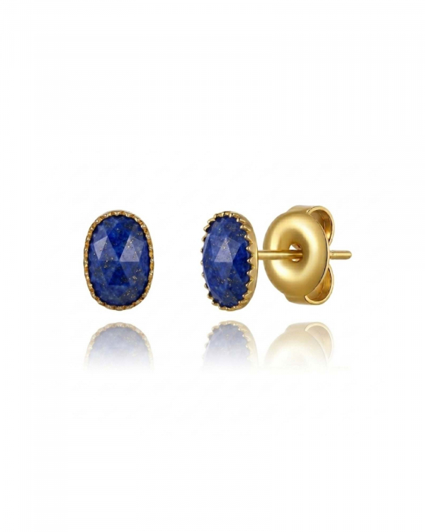 Pendientes Gea Lapislazuli Gold