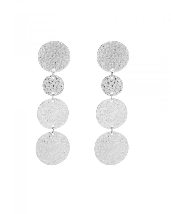 Pendientes Lunaris Acero