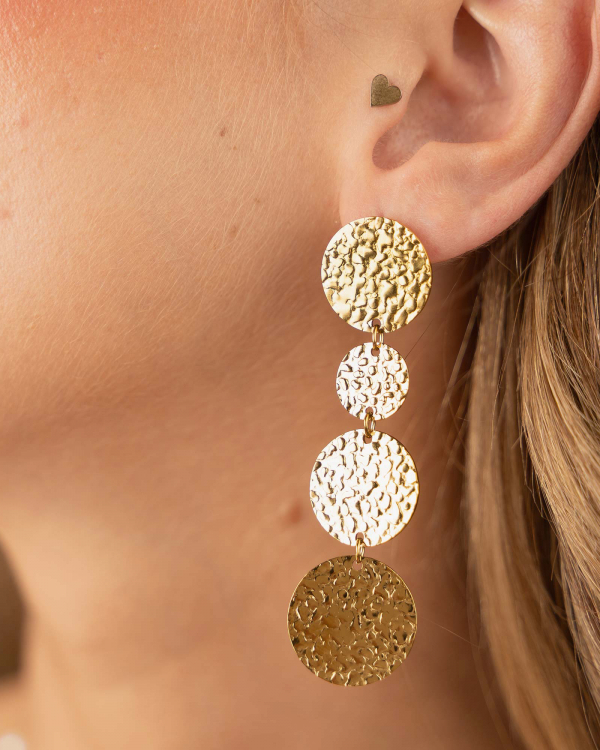 Pendientes Lunaris Gold