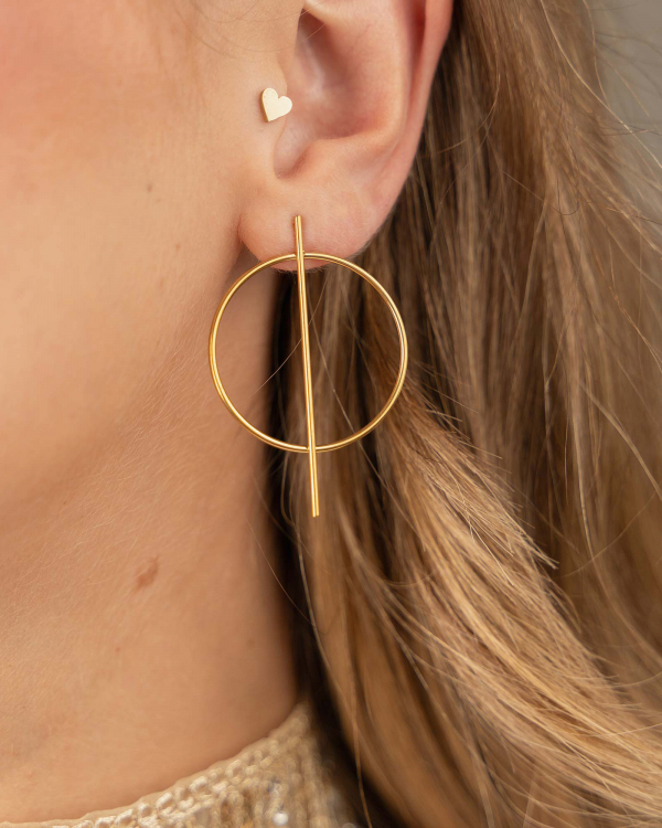 Pendientes Pacir Gold