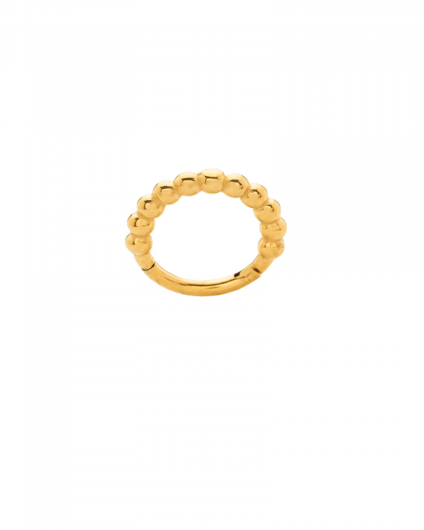 Piercing Aro Bolitas Gold