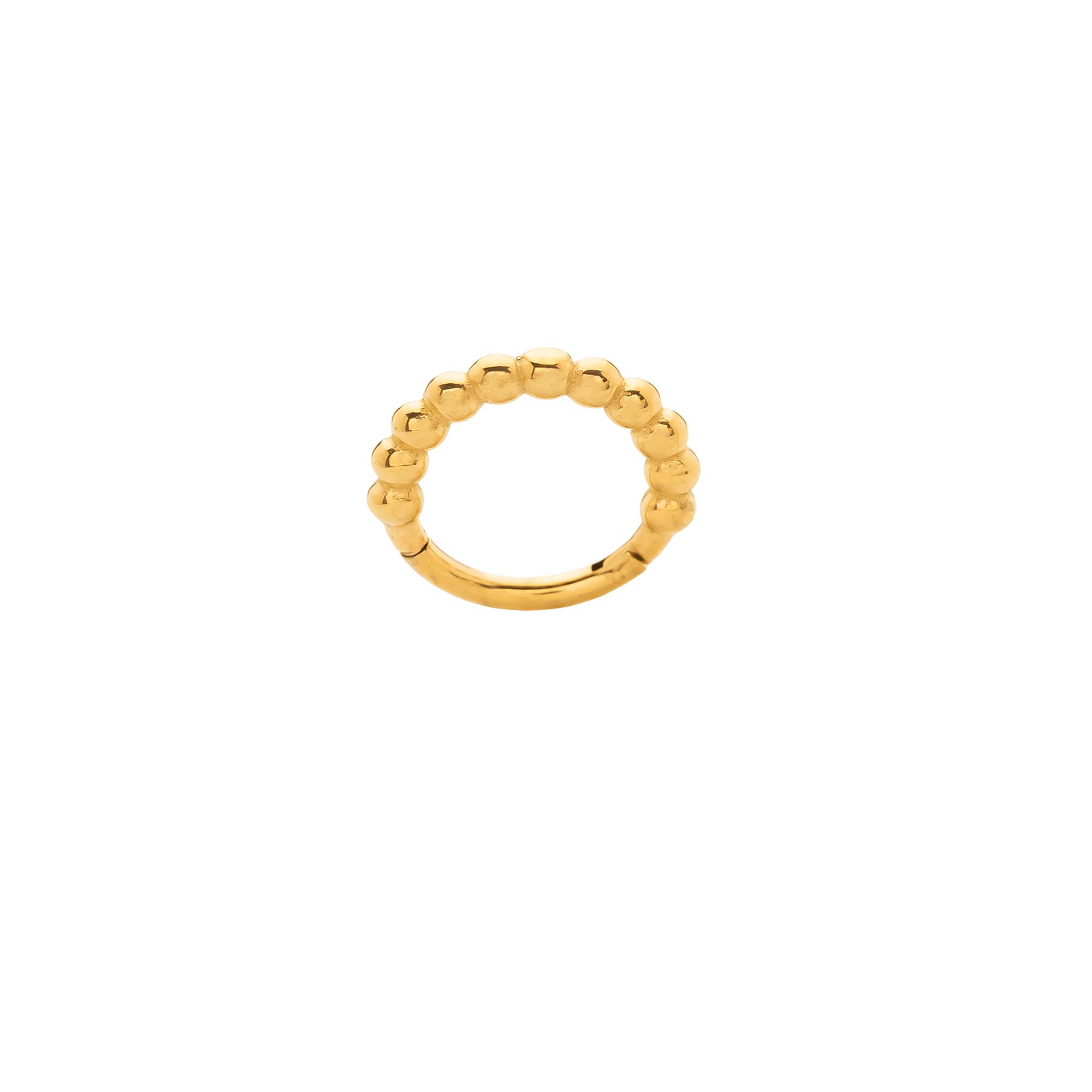 Piercing Aro Bolitas Gold