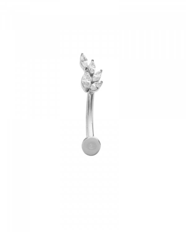 Piercing Ombligo Flora Acero