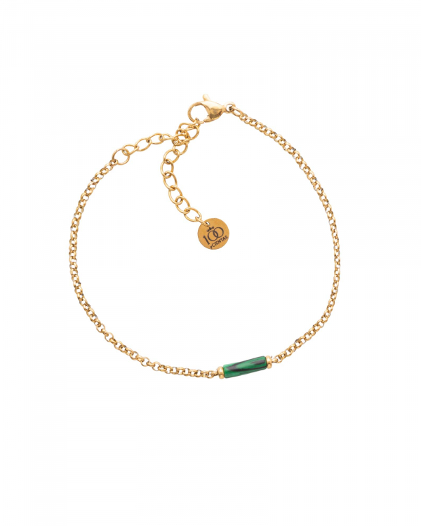 Pulsera Cili Green Gold