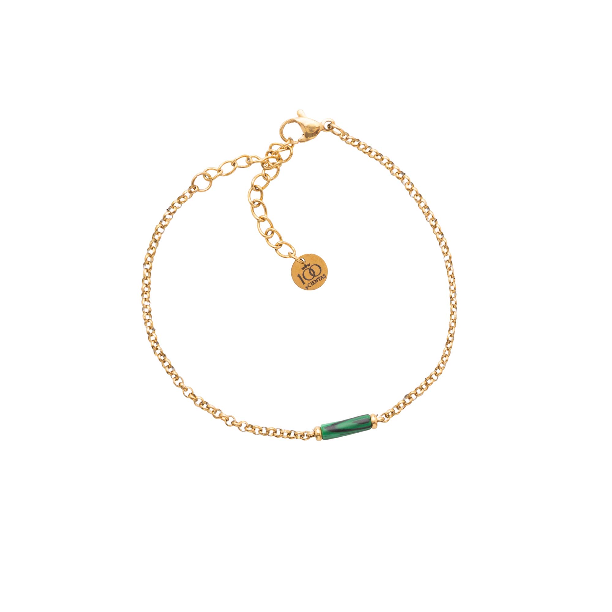 Pulsera Cili Green Gold