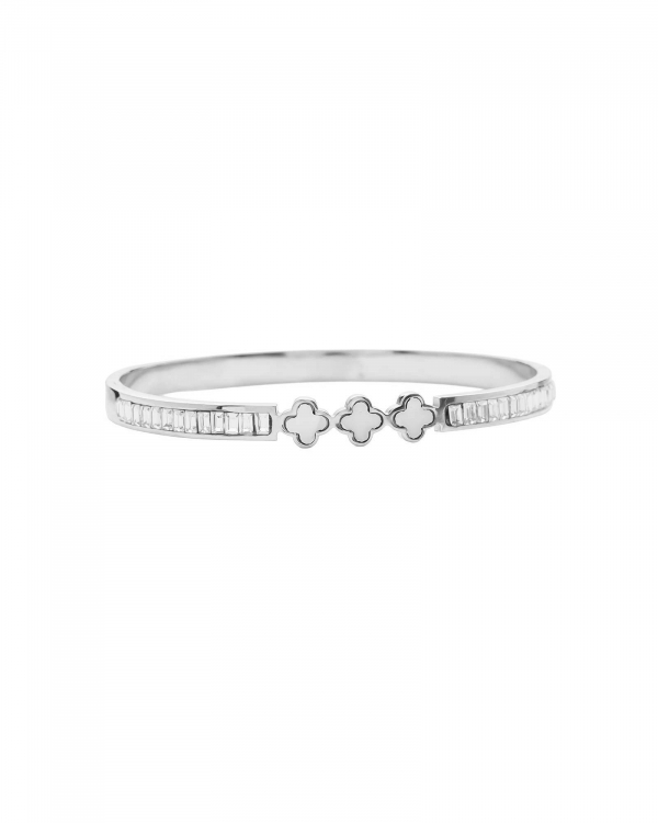 Pulsera Cleef Acero Rígida