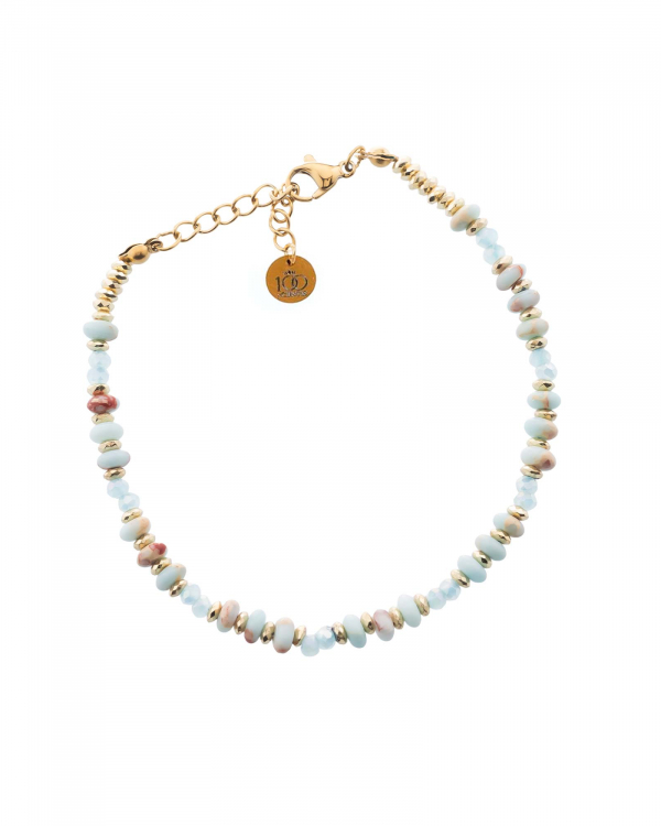 Pulsera Tura Amazonita Gold