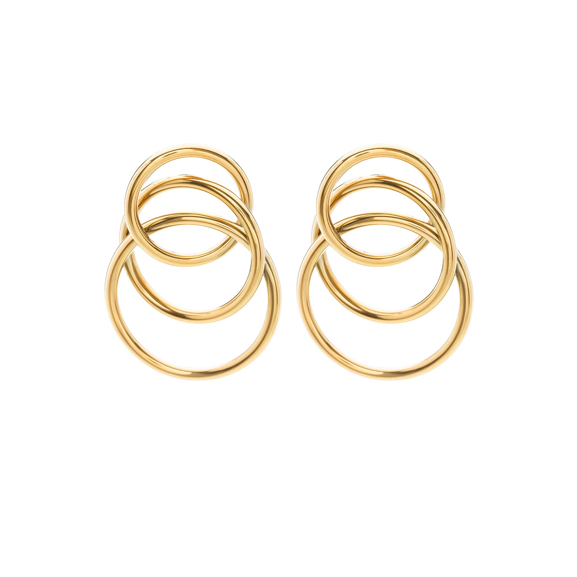 Pendientes Tricir Gold - Imagen 2