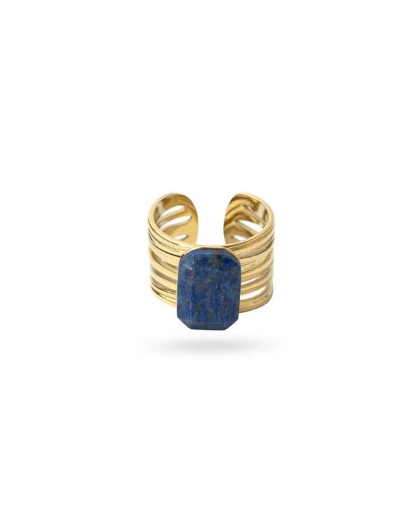 Anillo Neral Lapislazuli Gold