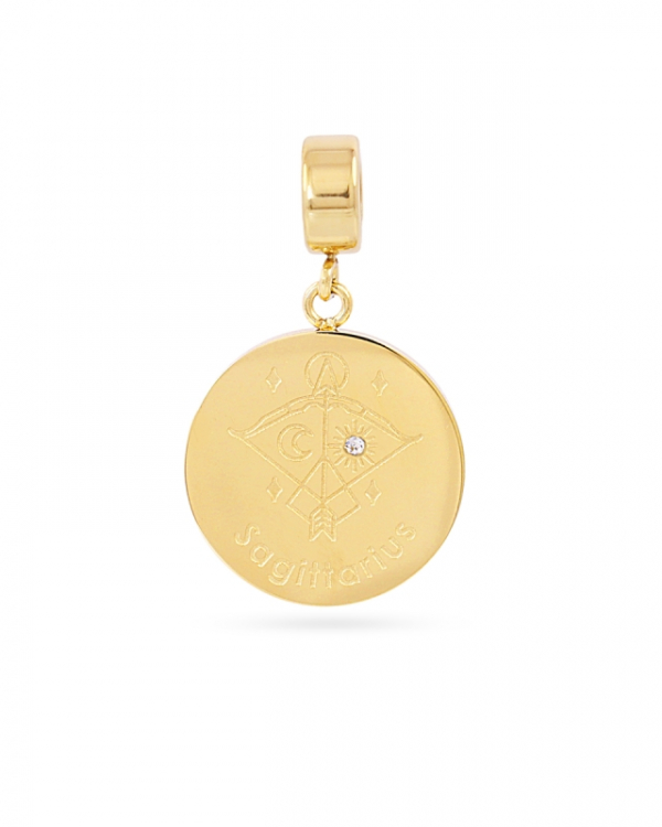 Charm Sagittarius Gold