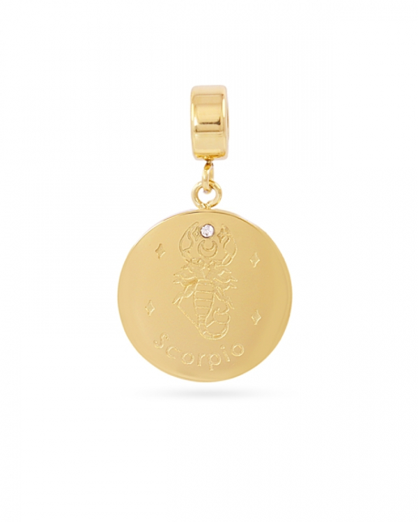 Charm Scorpio Gold
