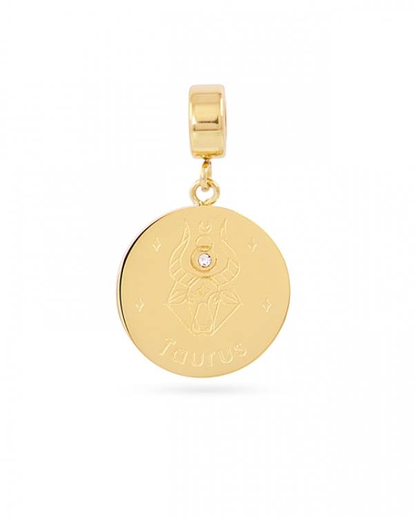 Charm Taurus Gold