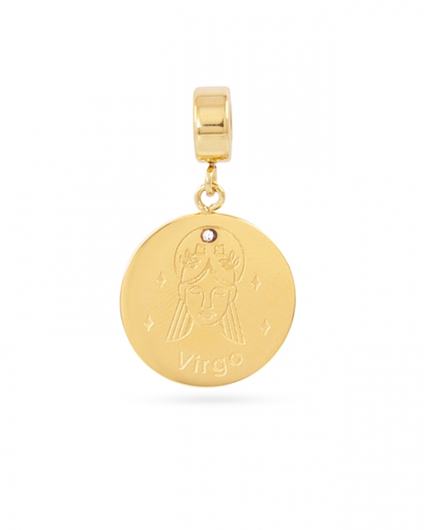 Charm Virgo Gold