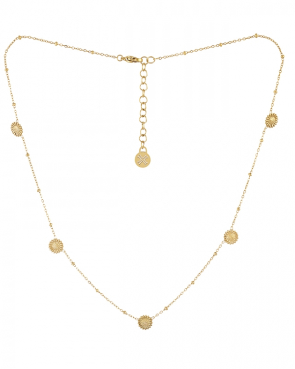Collar Girasoles Gold