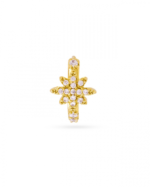 Mini aro Polar Czs Gold