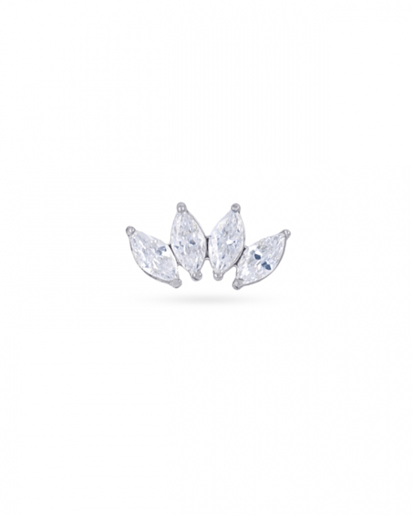 Piercing Cuatripetals Acero