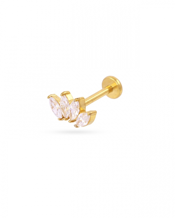 Piercing Cuatripetals Gold
