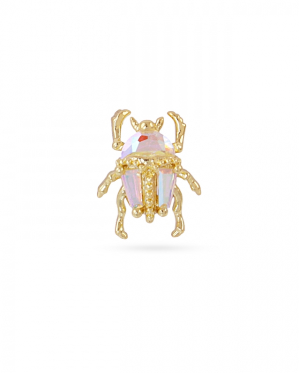Piercing Escarabajo Irisado Gold