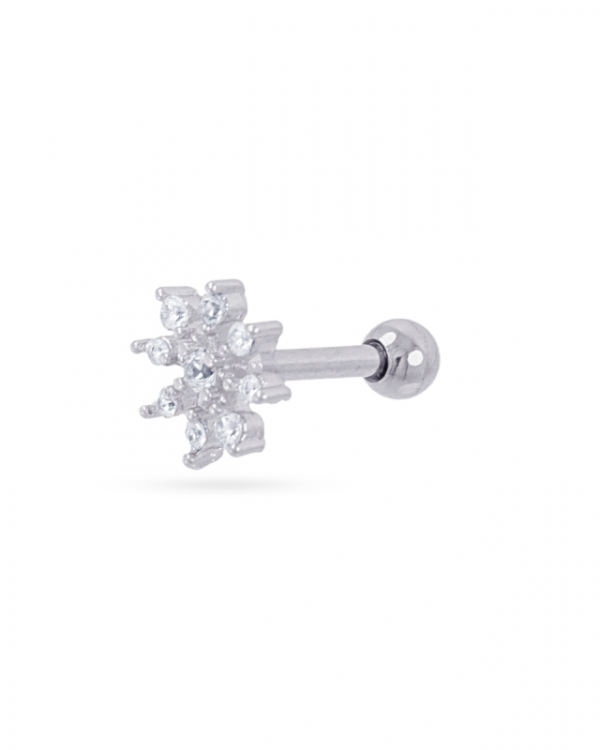 Piercing Flori Acero