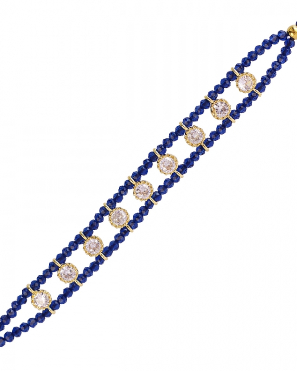 Pulsera Tico Blue Gold