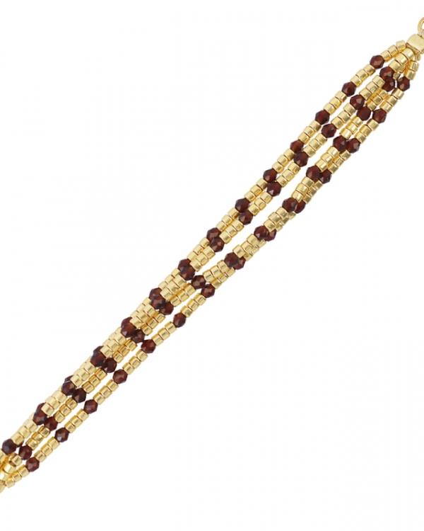 Pulsera Tihi Brown Gold