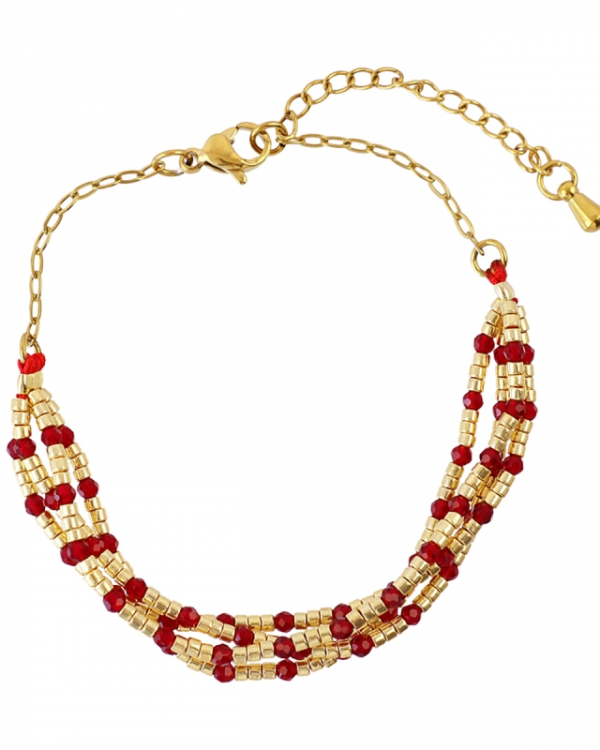 Pulsera Tihi Red Gold