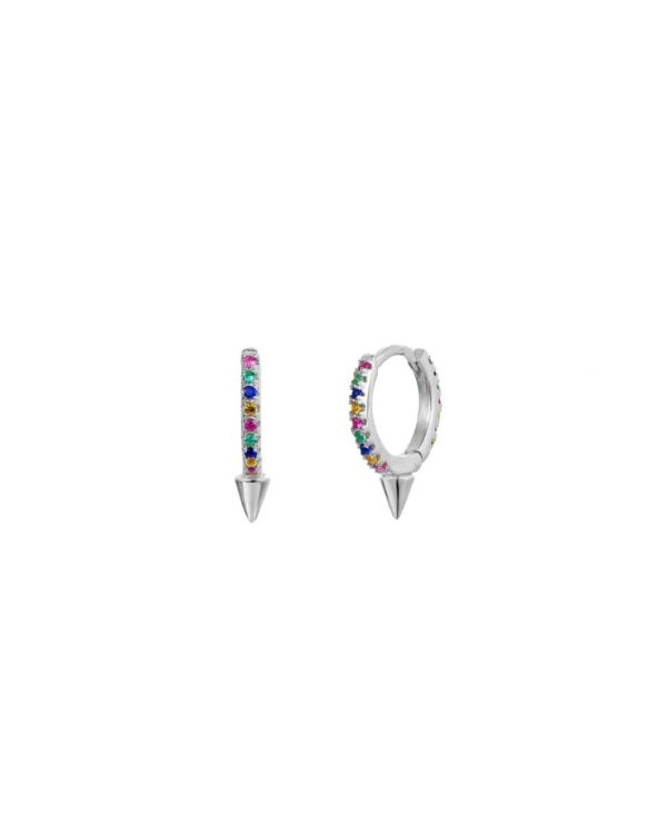 Mini aro Pinchito Colors Plata
