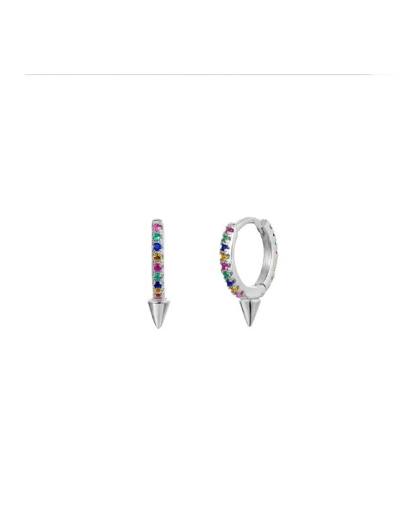 Mini aro Pinchito Colors Plata