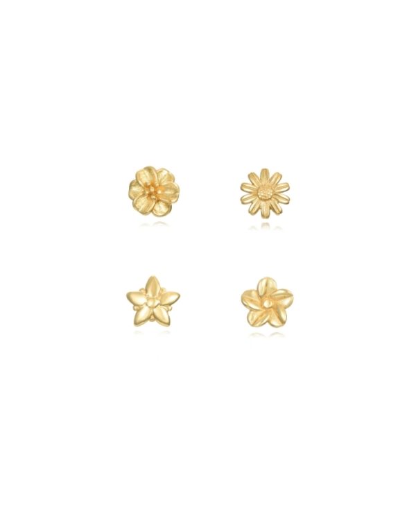 Pack 4 Flores Oro