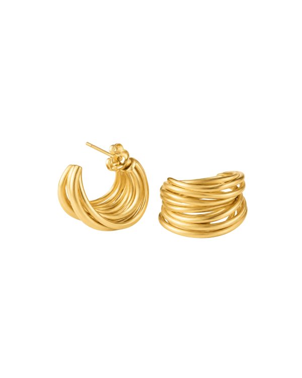 Aros Hilados Gold