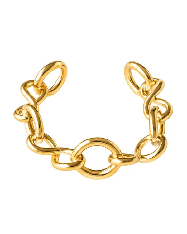 Brazalete Cadena Gold