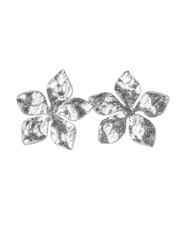 Pendientes Fleur Cinq Acero