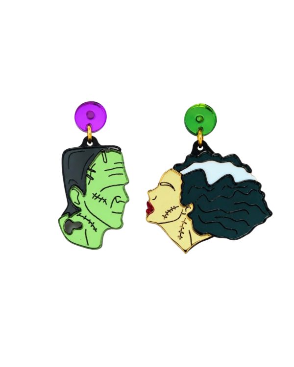 Pendientes Frankestein METACRILATO