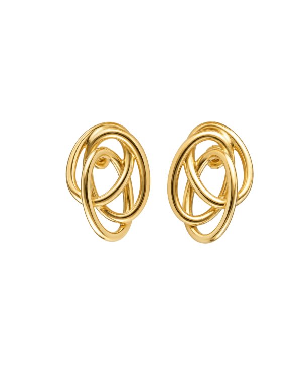 Pendientes Lio Gold