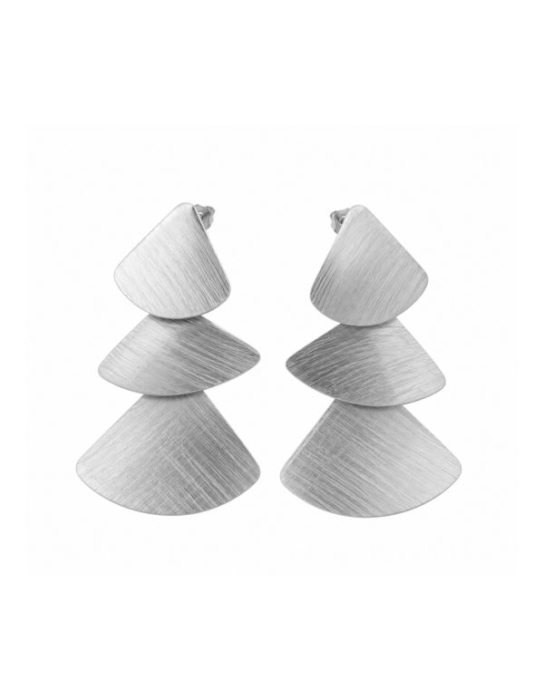 Pendientes Tritri Acero